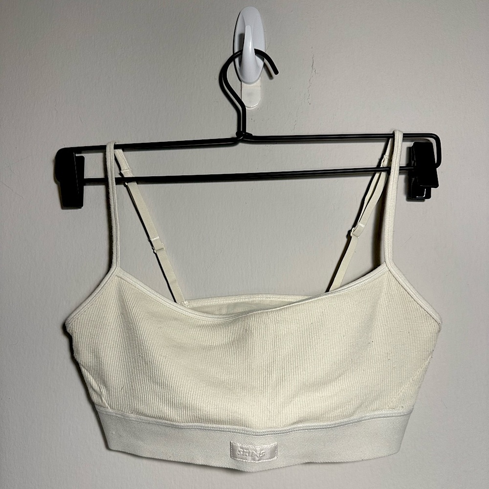 SKIMS Cream Bra